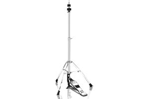 SOUNDACTURE Light Weight (4.2 lbs) Hi Hat Stand - Professional Durable Hi Hat Cymbal Stand, High Hat Stand with Reinforced Tripod Base, Smooth Aluminum Alloy Pedal, and Reliable Chain Drive System