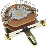 KAISH Super 5-way Guitar Pickup Selector Switch for ST/TL/Electric Guitars with Plastic Gold Tip
