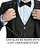Formal Shirts Fitted Mens Solid Color Dress Shirt or Tuxedo Shirt, 100 Percent Luxe Microfiber, Spread Collar