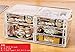 Clear Makeup Organizer Skin Care Cosmetic Display Cases Stackable Storage Box With 11 Drawers