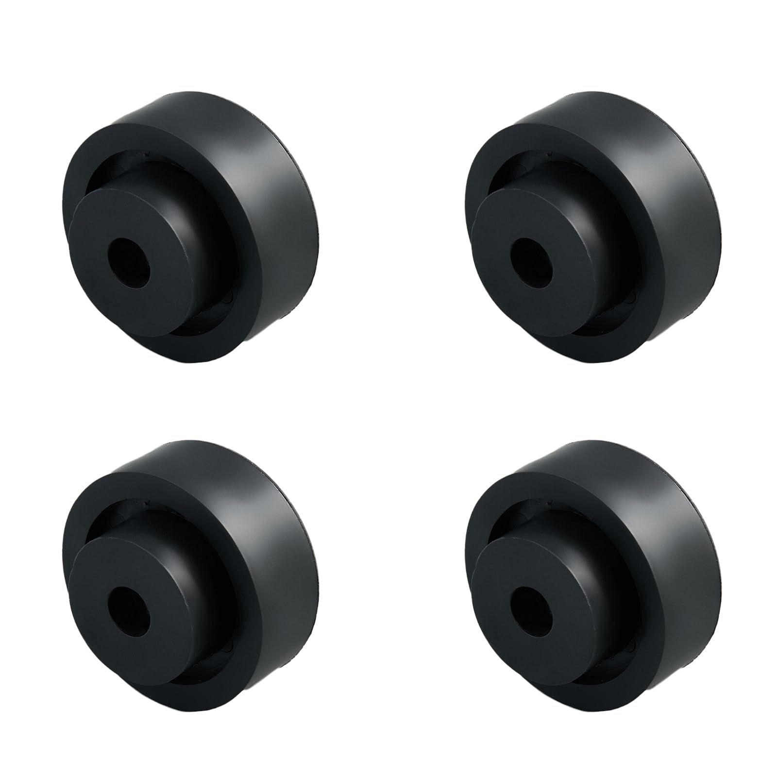 Photo 1 of Allstare DC61-03191B Leveling Legs Replacement Parts for Samsung Washer Leveling feet Samsung Washer Parts WA45K7600AW/AA Washer Rubber Legs Rubber Pads Foot 4 Pieces