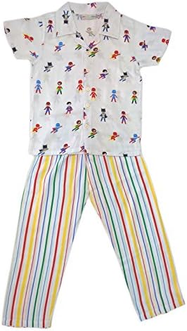 Paper Rockets Boys Super Heroes Night Suit (Super Heroes Night Suit (4-5)_Multicolor_4-5 Years)