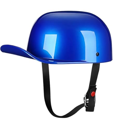 Amazon.com: Ever TA Motorcycle Retro Half Helmet Purple/Pink
