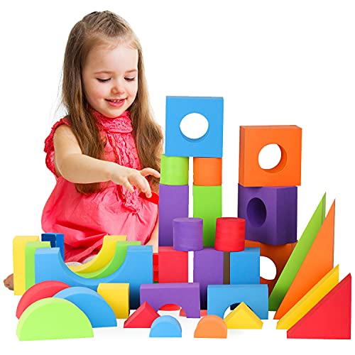 Large Building Foam Blocks for Toddlers Giant Jumbo Big Building