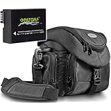 KIT Mantona Premium System Tasche schwarz + PATONA PREMIUM SERIES Akku f&uuml;r CANON LP-E8 f&uuml;r CANON EOS 550D 600D 650D 700D