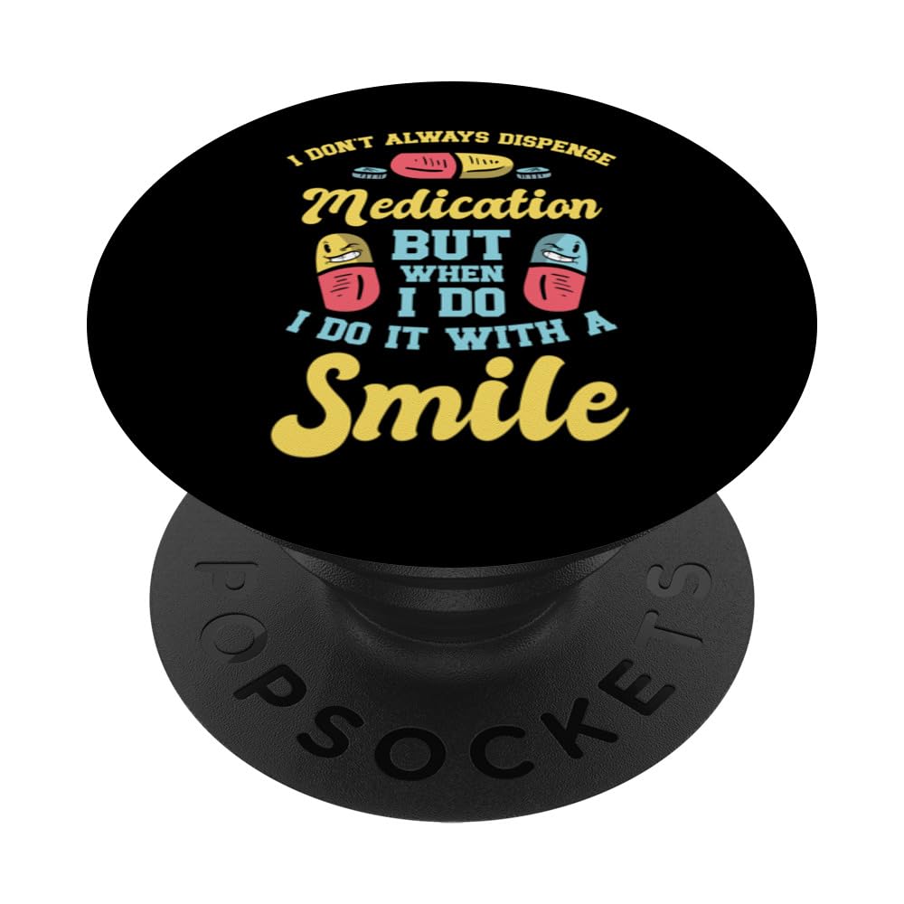 Pharmacy Tech Pharmacy Technician Pharmacist Tech CPHT PopSockets Swappable PopGrip