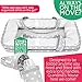 Sweet Carling Baby Diaper Caddy Organizer | Baby Shower Registry Must Haves For Boy Girl Gifts Newborn Essentials Basket | Nursery Decor Changing Table Storage For New Mom With Bottle Cooler Bag