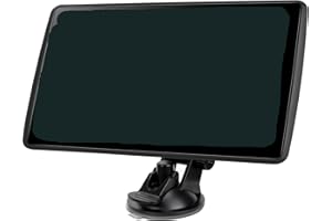 GPS Navigator for Car Truck RV, Latest 2025 Map 7 inch Touch Screen Car GPS, Support Voice Turn Direction Guidance/Speed and 