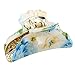 Kaide Florals Pattern Plastic Acrylic Claw Hair Clip Clamp,Jaw Hair clip Barrette for Girls and Women