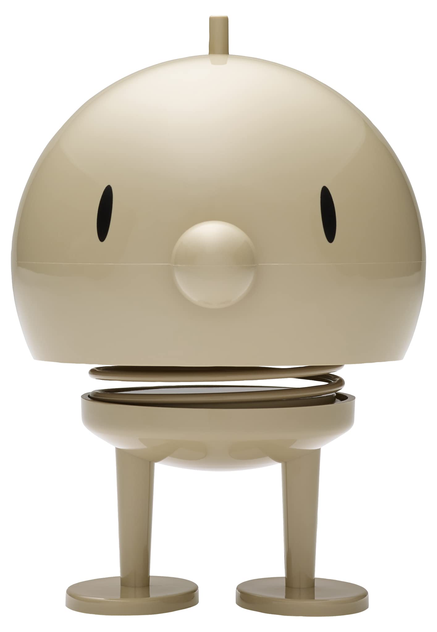 Hoptimist Bumble Bobble Figure & Lucky Charm, Scandinavian Decorative Figures for Living Room, Desk, Office, Office Decoration & Funny Small Gifts, 10 x 10 x 15 cm, Large, Latte