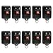 Car Key Fob Keyless Entry Remote fits Ford, Lincoln, Mercury, Mazda (CWTWB1U331 GQ43VT11T CWTWB1U345 3-btn), Bulk Lot of 10