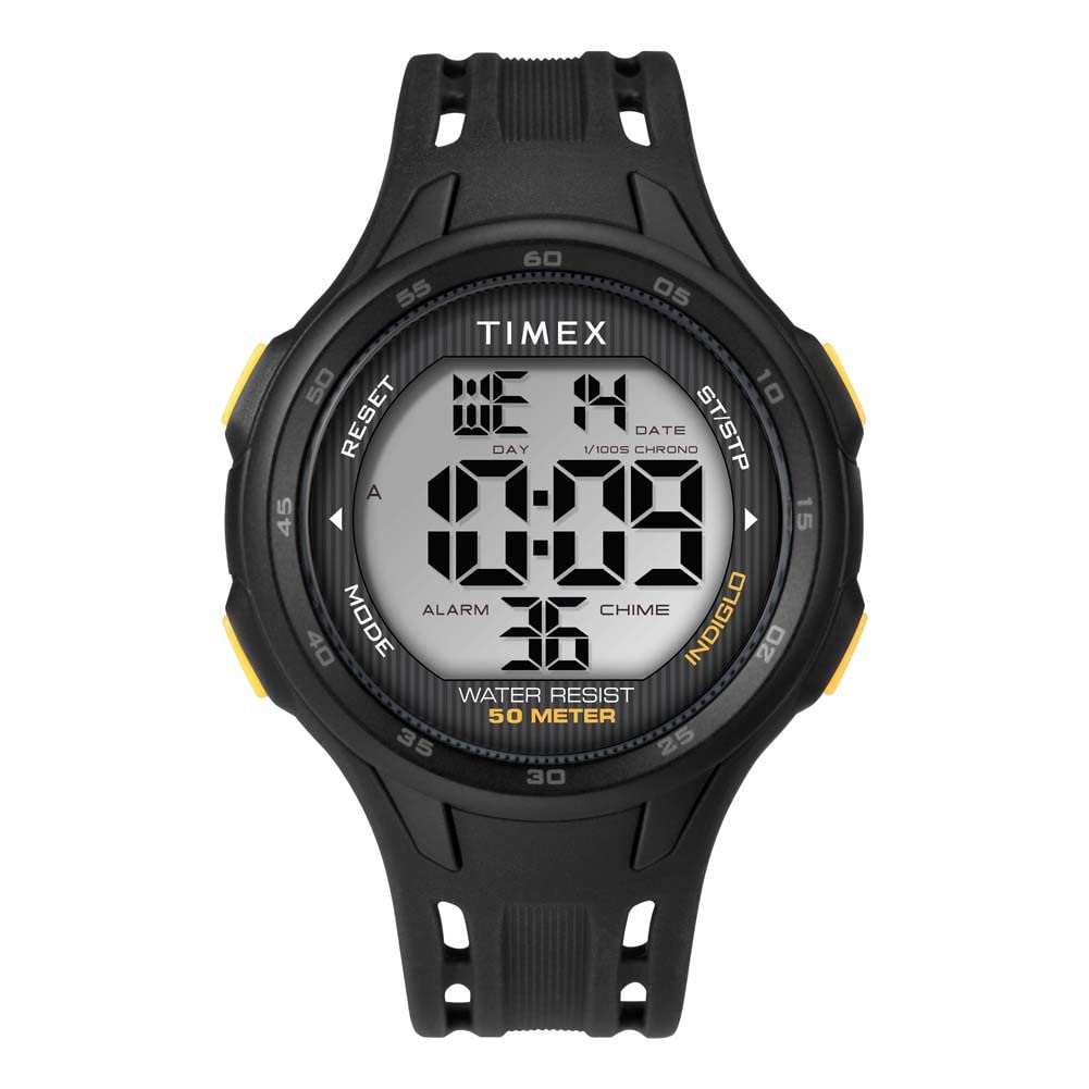 Timex Men's DGTL 45mm Chrono Sport Resin Strap Watch TW5M41400