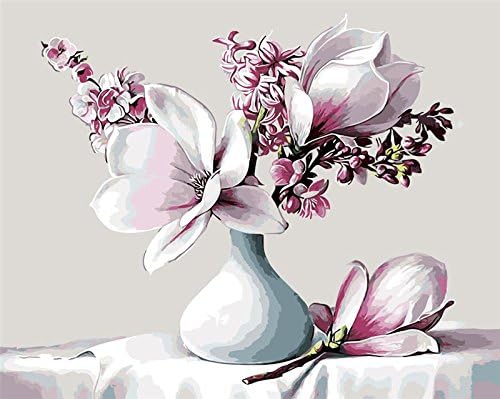 CX-192/Modern Fashion Hot Sale Coloring By Numbers Flower Picture Wall Painting On The Home Decoration Diy Oil (No Frame, style-6)