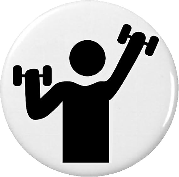 Fitness Exercise Workout Gym Symbol Sign