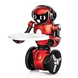 WLToys Intelligent Two Wheels Balance RC Robot Toy with Dance Music Avoidance Human-computer Interaction Mode for Children Kids as a Gift *Colors May Vary.