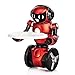 Wltoys Intelligent Two Wheels Balance RC Robot Toy with Dance Music Avoidance Human-computer Interaction Mode for Children Kids as a Gift Red