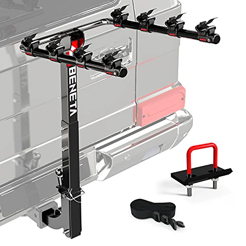 Bike Rack for Car, Bicycle Car Rack with 2'' Hitch Tightener