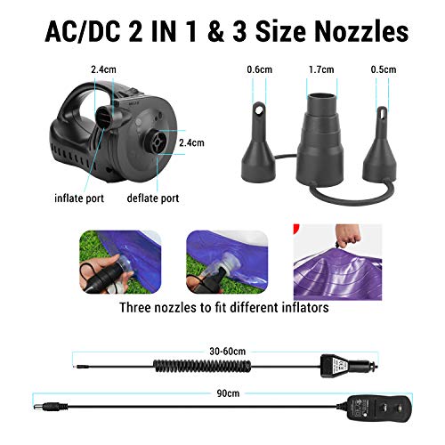 5 OlarHike+Rechargeable+Inflatables+Portable+Quick+Fill