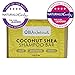 OBIA Naturals Coconut Oil & Shea Butter Solid Shampoo Bar for All Hair Types - Vegan, Sulfate Free, Silicone Free, Paraben Free, Phthalate Free, Eco-Friendly; Handmade in USA, 4 oz