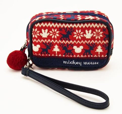Amazon カメラポーチ デジカメケース ブルー ミッキーマウス ノルディック ミッキー ミニー ディズニー Ormc バッグ 財布 おもちゃ