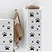 MLM Dog Paw Prints-Dog Pup Removable Vinyl Wall Sticker Decoration Décor for Children Nursery Room Home Décor Art Mural DIY