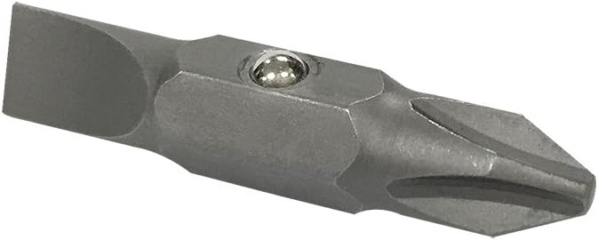 Klein Tools 32483 Bit for 11-in-1 and 10-in-1 Klein Screwdriver Nut Driver, #2 Phillips, 1/4-Inch Slotted - - 