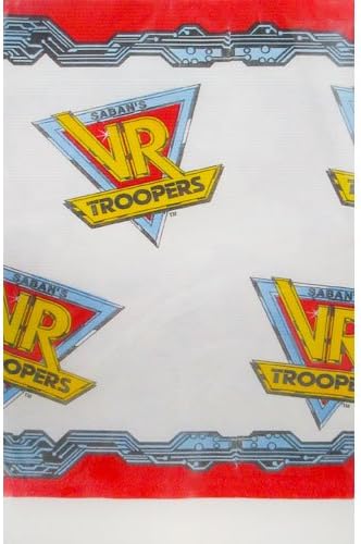 VR Troopers Paper Table Cover (1ct)