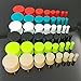 Piercing Area 10pcs Mix Size Solid Soft Ear Plugs Silicone Body Piercing 2g-9/16