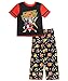 Power Rangers Big Boys 2pc Sleepwear Set, Black, M
