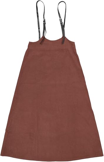 Amazon Co Jp Spinns サスペンダーキャミ ピーチ素材ワンピース レディース ボトムス ジャンスカ ロング丈 サスペンダー付き 大人 カジュアル ストリート 秋 冬 ブラック ブラウン グリーン Spinns スピンズ ブラウン 服 ファッション小物