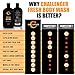 Challenger Men’s Fresh Body Wash, 16 Ounce | Exfoliating Cleanser with Aloe, Vitamin E, Tea Tree & Jojoba Oils | Moisturizing, Scrubbing Lather for Smooth, Strong Skin | Gentle Cleaning