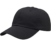 Foetest Adjustable Hat Baseball Cap Casual Headwear Sports Cap Cotton Hat Solid Color