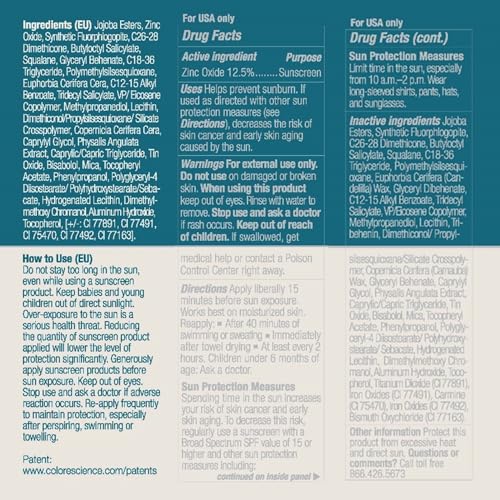 Colorescience Sunforgettable Total Protection Color Balm SPF 50, Mineral, Broad Spectrum, Buildable Lip & Cheek Color