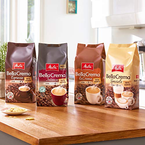 Melitta BellaCrema Intenso, ganze Kaffeebohnen, Stärke 4, 1kg – Bild 6