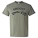 Groovy - Undead Zombie Hunting Chainsaw Shotgun Boomstick T Shirt - Large - Heather Military