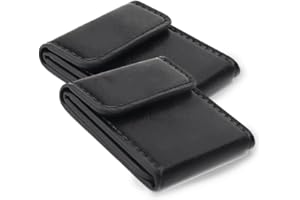 ANDTOBO Universal Comfort Auto Adjuster Positioner Locking Clip Protector ​for Adults Kids Children -2 Pack (Black)