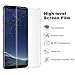 Samsung Galaxy S8 Screen Protector,Airsspu Tempered Glass 3D Touch Compatible,9H Hardness,Bubble