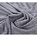 Liang Rou Women's Scoop Neck Stretch Top & Bottom Thin Underwear Set Grey S XS-S (0 2 4 6) 1 Set Grey