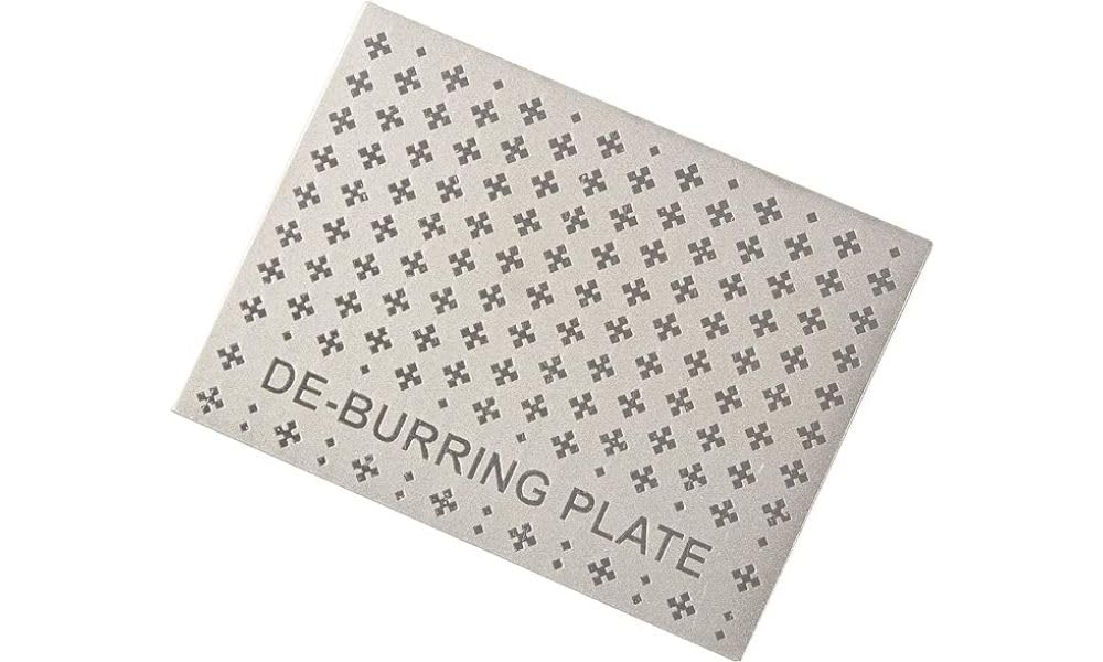 Trend Fasttrack Deburring Plate, Super Fine 1200 Grit, Easy-Fit Adhesive, Ideal for Chisels & Plane Irons, FTS/DP/SFF