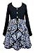 Truly Me Big Girls Tween Cascading Ruffle Chiffon Dress, 7-16