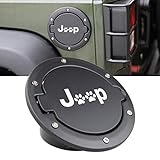 Gas Tank Cap for Jeep Wrangler 07-17 Sport Rubicon Sahara Fuel Filler Door Cover