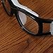 Children Sports Goggles,Kids Basketball Football Sports Anti Shock Collision PC Lens Protective Eye Glasses (Black)