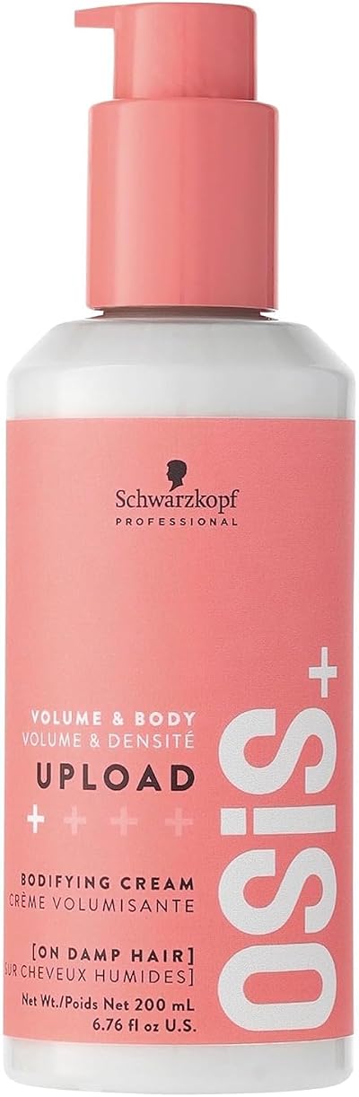 Schwarzkopf OSiS+ Upload 200ml Hair Styling Volume Cream for Tousled Texture