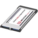 Sienoc Express Card Expresscard to USB 3.0 2 Port Adapter for Notebook Laptop PC 34mm