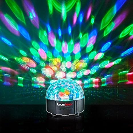 boombeatz bluetooth disco light speaker