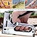 Staple Gun with Remover - 3 in 1 Heavy Duty Staple Nail Steel Gun Kit with 1800 Staples, Upholstery Stapler for Fixing Material, Decoration, Carpentry, Furniture, Doors and Windows