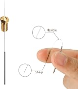 SIMAX3D 30pcs V6 Nozzle Brass 3D Printer Nozzles 0.2-1.0mm Cleaning Needles Kit view 3