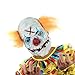 Hyaline&Dora Halloween Creepy Clown Mask with Yellow Hair for Adults,Halloween Costume Party Props Masks (Yellow Hair)