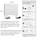 Baban Shower Squeegee with 2 Strong Adhesive Holder Hooks, Stainless Steel Glass Squeegee Window Squeegee - All-Purpose Squeegee for Bathroom/Kitchen/Car Glass/Mirror/Shower Door, 9.6 Inch, Chrome