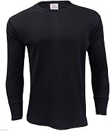 Gaffer Men's Thermal Top Long Sleeve Base Layer Warm Underwear BLK XXL view 2